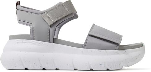 Dearfoams منصة المرأة الخفيفة الوزن القابلة للتعديل Odell Wedge Sandal in Kuwait