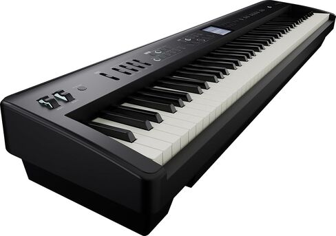 Roland FP-E50 88-Key Digital Piano-حزمة أسود مع KSFE-50 Stand ، KPD-70 وحدة دواسة ثلاثية ، مقعد ، دروس البيانو عبر الإنترنت ، قرص DVD التعليمي ، وقماش أوستن بازار تلميع in Saudi Arabia