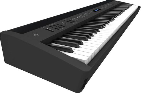 Roland FP-60X 88-Key Digital Piano-حزمة أسود مع حامل ، وثلاث وحدة دواسة ، ومقعد ، وأقراص DVD التعليمية ، ودروس البيانو عبر الإنترنت ، وقطعة قماش تلميع in Saudi Arabia