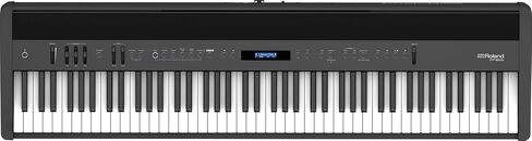 Roland FP-60X 88-Key Digital Piano-حزمة أسود مع حامل ، وثلاث وحدة دواسة ، ومقعد ، وأقراص DVD التعليمية ، ودروس البيانو عبر الإنترنت ، وقطعة قماش تلميع in Saudi Arabia