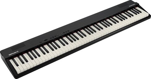Roland GO-88PX 88-Key Digital Piandle مع حامل قابل للتعديل ، مقعد ، دواسة الاستدامة ، كتاب تعليمي ، قرص DVD التعليمي أوستن بازار ، وقطعة تلميع in Saudi Arabia