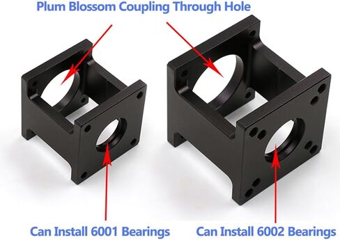 NEMA34 Stepper Motor Mount Bracket - Motor Mount Bracket Clamp مع مسامير مقعد ثابت لـ 86 محرك السهول ، آلة نقش مطحنة CNC in Kuwait