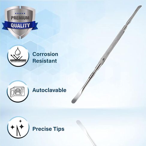 A2Z Dental FREER Periosteal Elevator Oral Implant Surgical Double Ended Instrument, Sharp/Blunt End, Premium O.R Grade Stainless Steel Instrument in Saudi Arabia