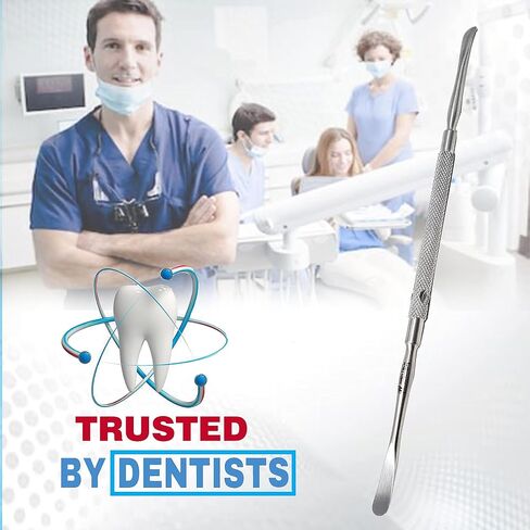 A2Z Dental FREER Periosteal Elevator Oral Implant Surgical Double Ended Instrument, Sharp/Blunt End, Premium O.R Grade Stainless Steel Instrument in Saudi Arabia