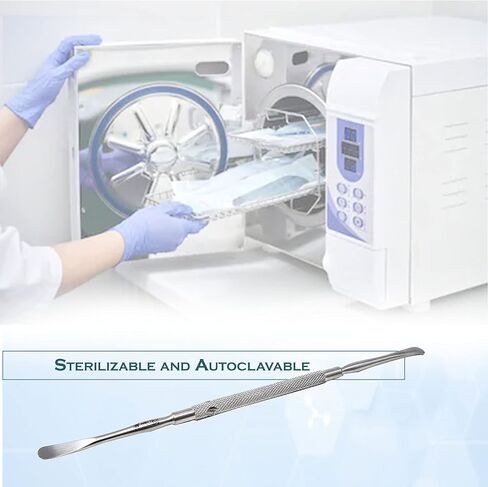 A2Z Dental FREER Periosteal Elevator Oral Implant Surgical Double Ended Instrument, Sharp/Blunt End, Premium O.R Grade Stainless Steel Instrument in Saudi Arabia