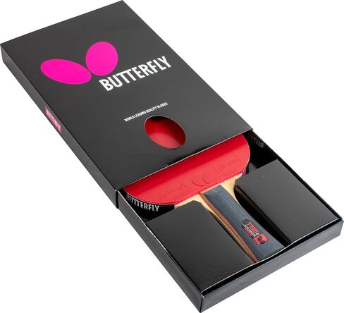 Butterfly TB Pro -Line Table Tennis مضارب - نصل سريع متوسطة ومجموعة مطاطية تتضمن حالة مضرب مجانية - موصى بها للاعبين المتقدمين - سلسلة Butterfly Pro -Line in Saudi Arabia