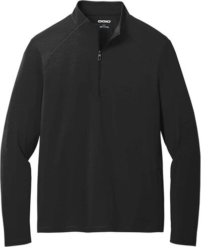 Ogio للجنسين Motion Quarter Zip | الرطوبة الفطرية تمرين أعلى للرجال والنساء ، ألواح الأكمام الطويلة الرياضية in Saudi Arabia