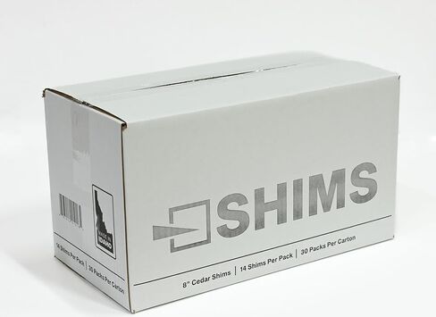 Cedar Wood Shims 420 Count Bulk Contractor Case ، 100 ٪ تجف 8 "Cedar Shims in Saudi Arabia