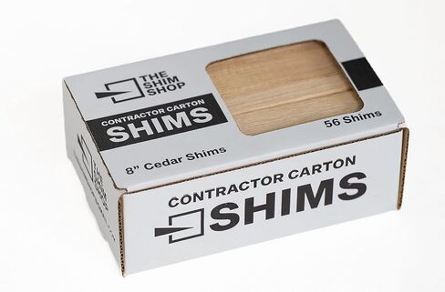 Cedar Wood Shims 56 Count Carton, 100% kiln Dried Cedar shims, 8" shims in Saudi Arabia