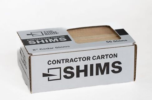 Cedar Wood Shims 56 Count Carton, 100% kiln Dried Cedar shims, 8" shims in Saudi Arabia