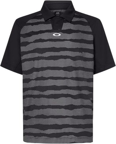 Oakley Men's C1 Wave Length Stripe Polo in Saudi Arabia