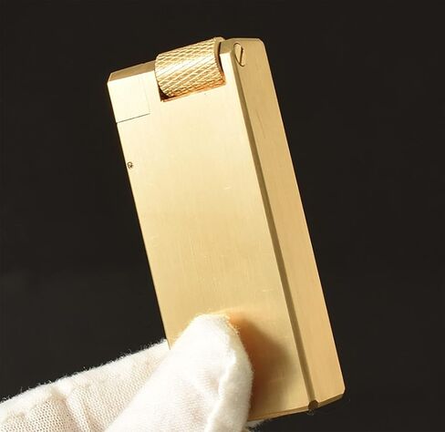 Retro Trench Torch Kerosene Pure Copper Handmade Lighter, Brass Lighter, Heavy-Duty Body Wheel Ignition Windproof Kerosene Lighter, Candle, Camping in Saudi Arabia