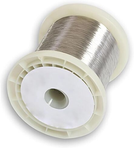 5 Meters Ni Metal Wire Diameter 0.35-0.45Mm, Pure Nickel Wire Raw Materials Suitable for Industrial Manufacturing Scientific(Diameter 0.45mm) in Kuwait