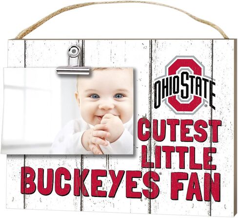 KH Sports Fan 10 "× 8" أوهايو State Buckeyes Clip It Weathed Baby Logo Collage Frame Frame in Kuwait