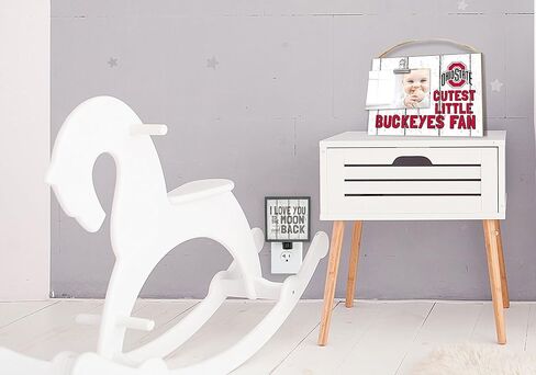 KH Sports Fan 10 "× 8" أوهايو State Buckeyes Clip It Weathed Baby Logo Collage Frame Frame in Kuwait