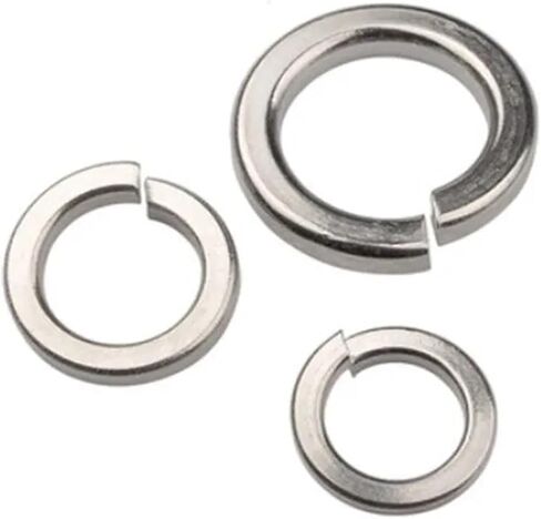 20-100pcs GB93 A2 Spring Split Lock Washer Elastic Gasket M1.6 M2 M2.5 M3 M4 M5 M6 M8 M10 M12(M4 100PCS) in Saudi Arabia