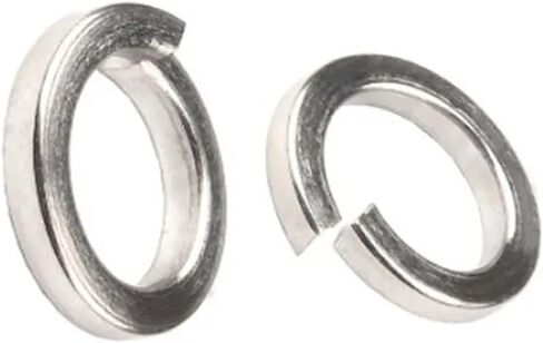 20-100pcs GB93 A2 Spring Split Lock Washer Elastic Gasket M1.6 M2 M2.5 M3 M4 M5 M6 M8 M10 M12(M4 100PCS) in Saudi Arabia