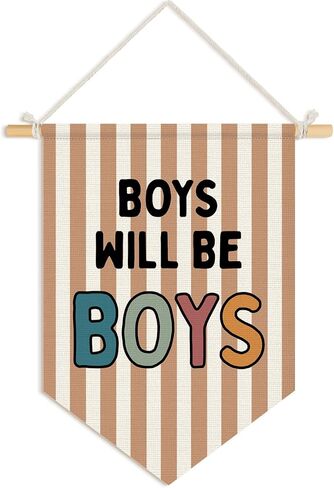WEATWIN BOYS DICER DICER ، Let's Go Race Car Wall Hanging Pennant Flag Banner ، Race Car Playroom Wall Decor in Kuwait