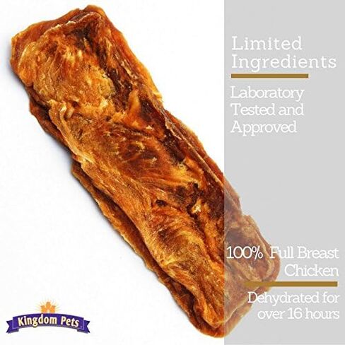 Kingdom Pets Duck Breast Jerky، علاجات ممتازة للكلاب، 40 أونصة. شنطة in Saudi Arabia