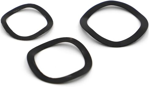 Wave Washer,Wave Spring Washer, 10/50pcs M3 M4 M5 M6 M8 M10 M12 M14 M16 M19 M21 M24 M27 - M50 Three Wave Crest/Wave Type Gasket/Wave Washer/Spring Washer(50pcs M15x21) in Kuwait