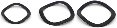 Wave Washer,Wave Spring Washer, 10/50pcs M3 M4 M5 M6 M8 M10 M12 M14 M16 M19 M21 M24 M27 - M50 Three Wave Crest/Wave Type Gasket/Wave Washer/Spring Washer(50pcs M15x21) in Kuwait