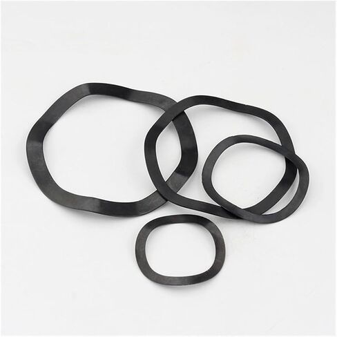 Wave Washer,Wave Spring Washer, Black Mangnese Steel Wave Washer Wave Crest Type Gasket Spring Washer M3 M4 M5 M6 M8 M10 M12 M14 M16 M19 M21 M24 M27-M118(M70x79x0.6mm(20PCS)) in Saudi Arabia