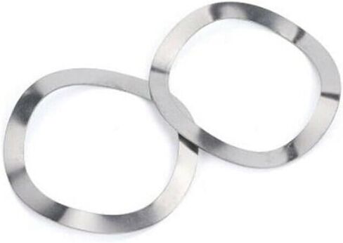 Wave Washer,Wave Spring Washer, Wave Washer M3 M4 M5 M6 M8 M10 M12-M41 304 A2 Stainless Steel Wave Type Gasket Spring Elastic Washers(M6x12x0.3(20pcs)) in Saudi Arabia