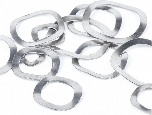 غسالة الموجة ، غسالة نابض موجة ، ثلاث غسالات نابضات موجة 304 من الفولاذ المقاوم للصدأ A2 DISC SPRINGS M3 M5 M6 M1 M10 M12 M16 M19 M23 M25 M27 M31 M39 M41 (M19x25x0.3 (20pcs)) in Saudi Arabia