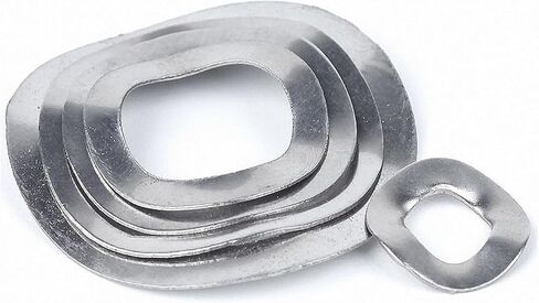 غسالة الموجة ، غسالة نابض موجة ، ثلاث غسالات نابضات موجة 304 من الفولاذ المقاوم للصدأ A2 DISC SPRINGS M3 M5 M6 M1 M10 M12 M16 M19 M23 M25 M27 M31 M39 M41 (M19x25x0.3 (20pcs)) in Saudi Arabia
