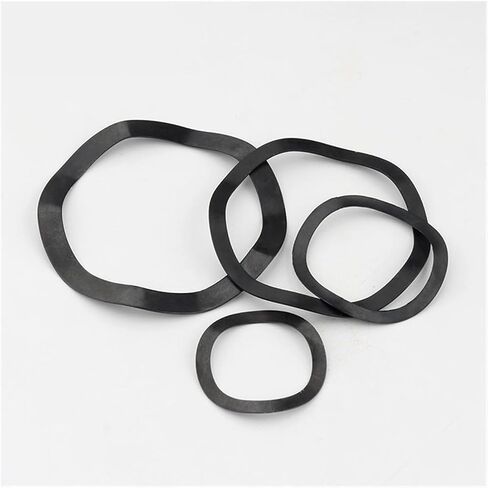 غسالة الموجة ، غسالة نابض موجة ، 2-50pcs M3 M4 M5 M6 M1 M10 M12 M16 M16 M19 -M118 Carbon Three Wave Crest Type Wave Wave Washer Washer (M10x13.5x0.3mm 50pcs) in Kuwait