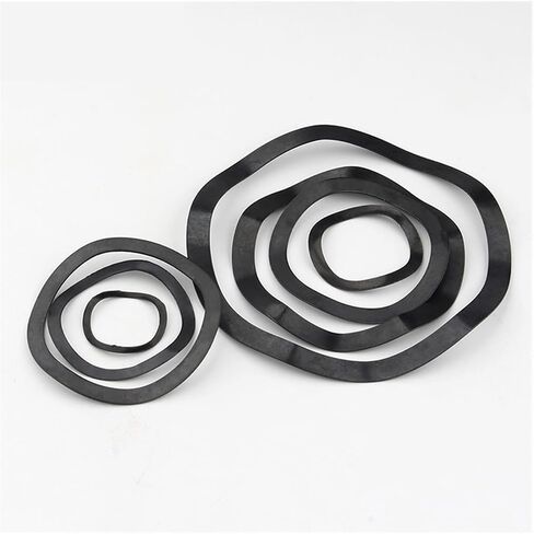 غسالة الموجة ، غسالة نابض موجة ، 2-50pcs M3 M4 M5 M6 M1 M10 M12 M16 M16 M19 -M118 Carbon Three Wave Crest Type Wave Wave Washer Washer (M10x13.5x0.3mm 50pcs) in Kuwait