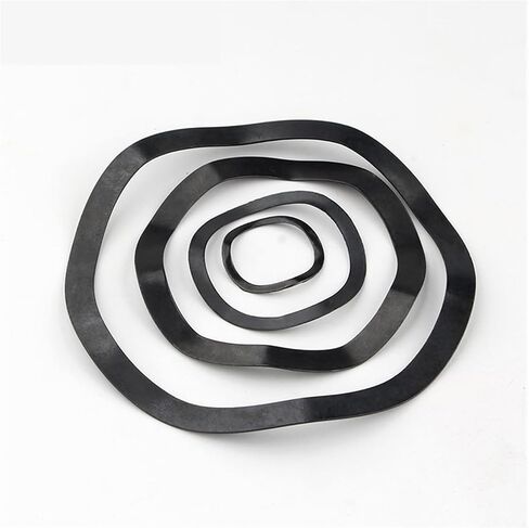 غسالة الموجة ، غسالة نابض موجة ، 2-50pcs M3 M4 M5 M6 M1 M10 M12 M16 M16 M19 -M118 Carbon Three Wave Crest Type Wave Wave Washer Washer (M10x13.5x0.3mm 50pcs) in Kuwait