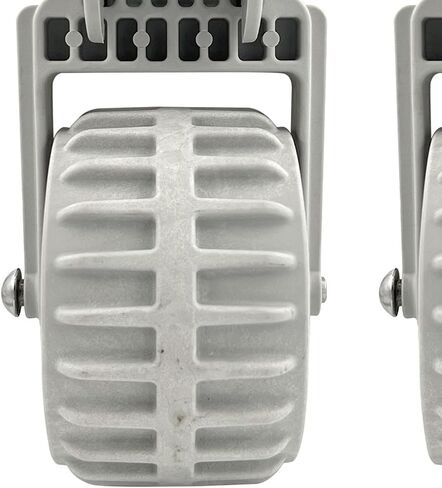 Generic 2Pcs Dinghy Wheel for Inflatable Dinghy Inflatable Boat Launching Wheel, 31.5cmx13.6cmx8.6cm, Gray in Saudi Arabia