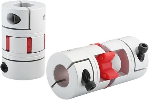 D25 L30 الألومنيوم CNC محرك مخلب رمح مرنة اقتران المسمار اتصال التوصيل ناعم 5/6/6.35/7/8/9/10/11/12 مم 1pcs (D10x12) in Saudi Arabia