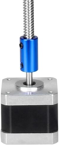 D14L25 سبيكة الألومنيوم اقتران جامد لمكونات النقل مكونات طرازات طراز إكسسوارات CNC السائر محرك مقرن 1PCs (4 × 4) in Saudi Arabia