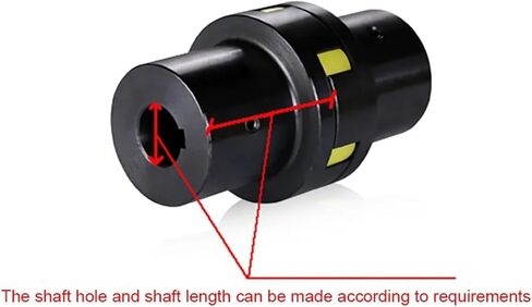 ML Plum Blossom Star Coupling 45# الصلب مخلب نوع مرونة مرونة عزم الدوران مضخة المياه مع مقرن اقتران رمح Keyway 1PCs (ML1) in Saudi Arabia