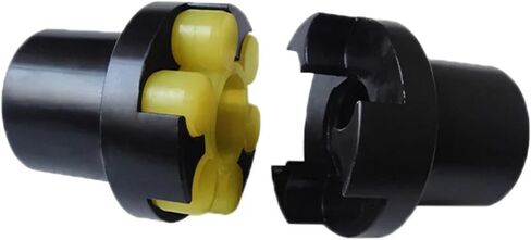 ML Plum Blossom Star Coupling 45# الصلب مخلب نوع مرونة مرونة عزم الدوران مضخة المياه مع مقرن اقتران رمح Keyway 1PCs (ML1) in Saudi Arabia