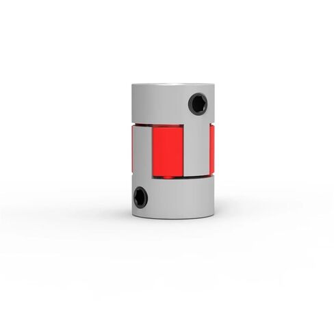 XB-D14L22 اثنين من الفكين مقرن الألومنيوم البرقوق المرن موصل موصل محرك المحرك CNC مرنة 3/3.17/4/5/6/6.35/8mm 1pcs (6 مم إلى 6 مم) in Kuwait