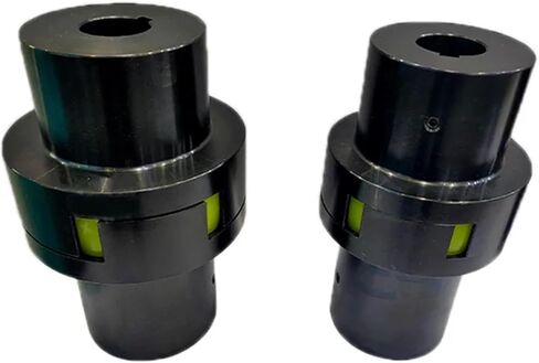 ML Plum Blossom Star Coupling 45# الصلب مخلب نوع مرونة مرونة عزم الدوران مضخة المياه مع مقرن اقتران رمح Keyway 1PCs (ML1) in Saudi Arabia