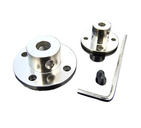 Flange Rigid Motor Shaft Coupling 3/4/5/6/8-14mm Coupler Transmission Connector Sleeve Adapter for Boat Car Model Airplane 1Pcs(8mm) in Kuwait