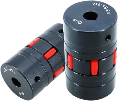 XL1 D40L66 Star Coupler Coupling Quincunx مرنة اقتران اقتران مخلب 45 جولة الصلب XL/مل عزم الدوران كبير الزوجين 1pcs (16-18) in Saudi Arabia