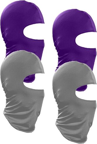 4-Pack Balaclava Outdoor Bike Riding Headgear Motorcycle Face Mask Ski Hat (Unisex) in Kuwait