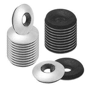 M METERXITY 50-Pack EPDM المستعبدين غسالات المطاط الختم، 304 الفولاذ المقاوم للصدأ #8 × 3/8 "OD النيوبرين غسالات طوقا للبراغي / مسامير / الآلات / السفن / سقف in Kuwait