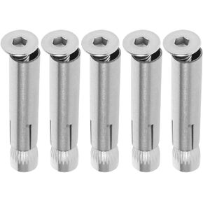 5 Pcs Cross Groove Expansion Screw Bolts Stainless Steel Countersunk Screws in Saudi Arabia