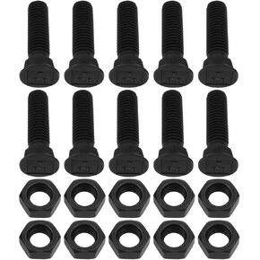 10pcs m10x40mm براغي محراث عادي 8.8 الصف براغي الكوكب الكربونية للمزارعين in Kuwait