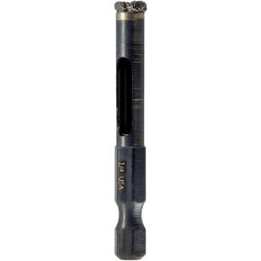 Spyder 3/4-Inch Diamond Edge Hole Saw Bit, 1/4" Hex Quick Connect Arbor, for Glass, Tile, Marble, Granite, Cement Board, Masonry and More (600852) in Kuwait