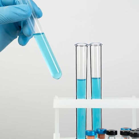 9 Pcs Clear Test Tubes, Plastic Test Tubes for Hydroponic Plants Cutting Office Home Decoration in Saudi Arabia