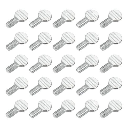 meccanixity 40 pcs m6x20mm مسامير الإبهام ، رأس الأشياء الصلبة الصلبة الحديد بشكل كامل الخيط المسمار المسمار المسمار المسمار للمنزل ، الإلكترونية ، الآلة in Saudi Arabia