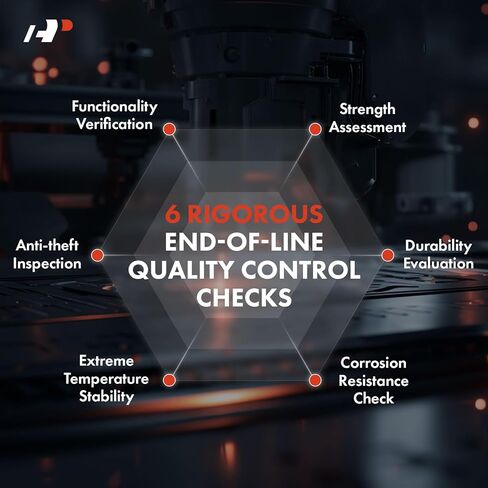 A-Premium Driver or Passenger Side Window Crank Handle Compatible with Kenworth T300 2005-2007, T600A 2005-2006, Black in Kuwait