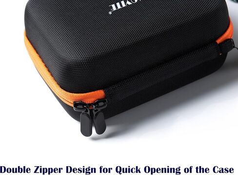 Insulin Peptide Vials Fridge Organizers, Fits Standard 10ml U-100 Vials,Not Fit Tall Vial,Orange Zipper and Black,7 Slots in Kuwait